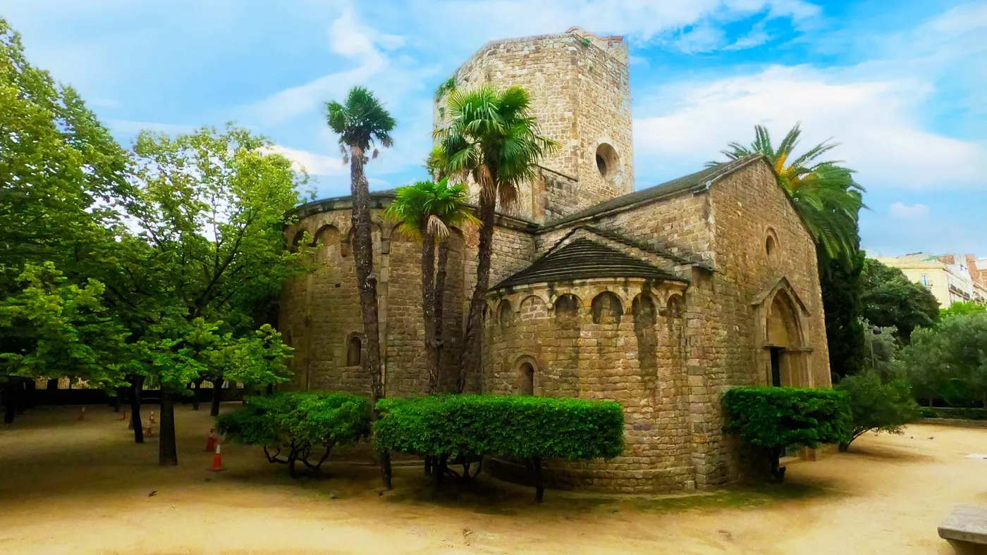 Antic monestir de Sant Pau del Camp à Barcelone, Espagne