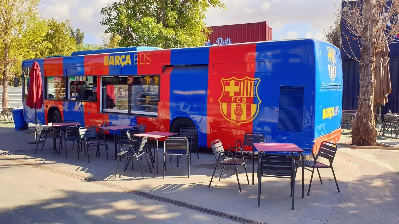 Barça Bus à Barcelone, Espagne