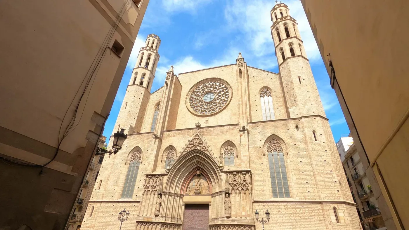 Basílica de Santa Maria del Mar à Barcelone, Espagne