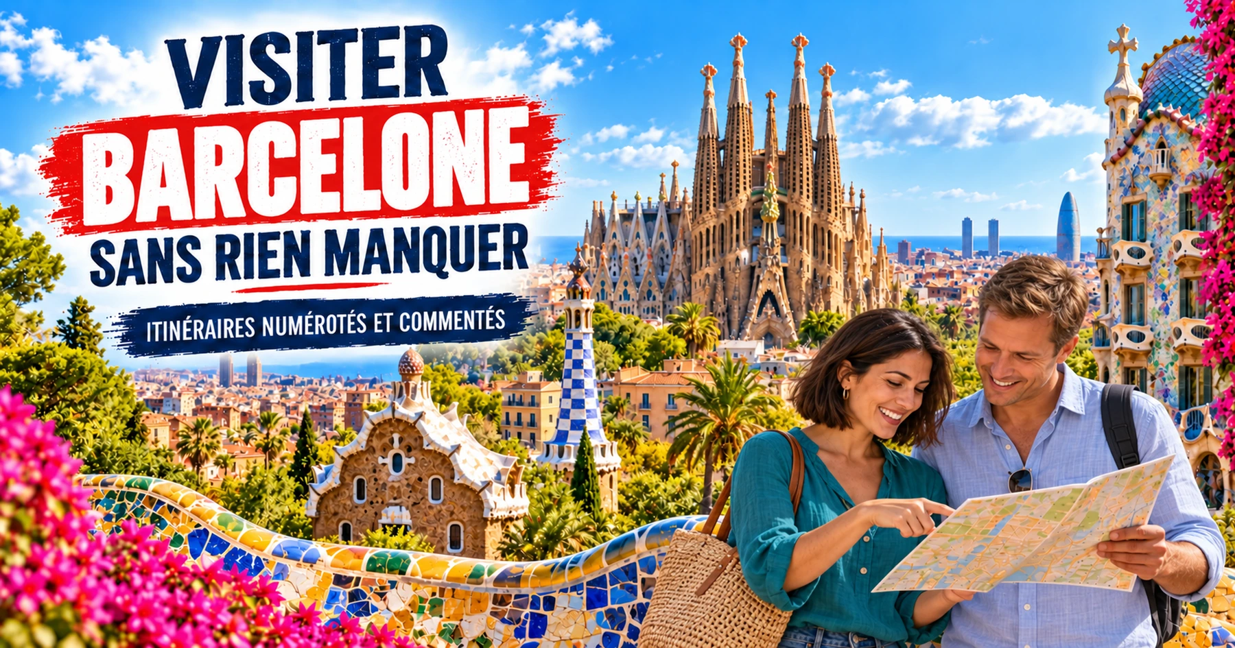 Visiter Barcelone sans rien manquer : itinéraires numérotés et commentés