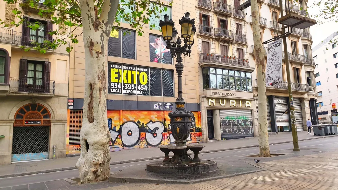 Font de Canaletes à Barcelone, Espagne