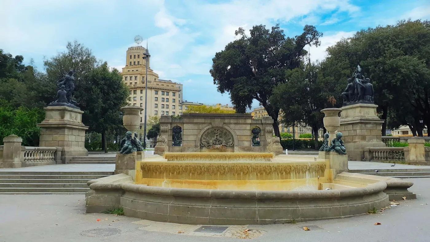 Font dels Sis Putti à Barcelone, Espagne