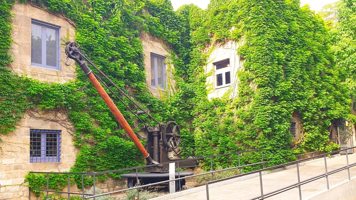 Grua - Museu Marítim De Barcelona à Barcelone, Espagne