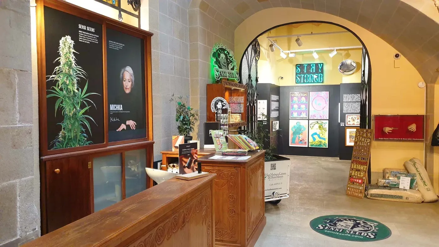 Hemp Museum Gallery à Barcelone, Espagne