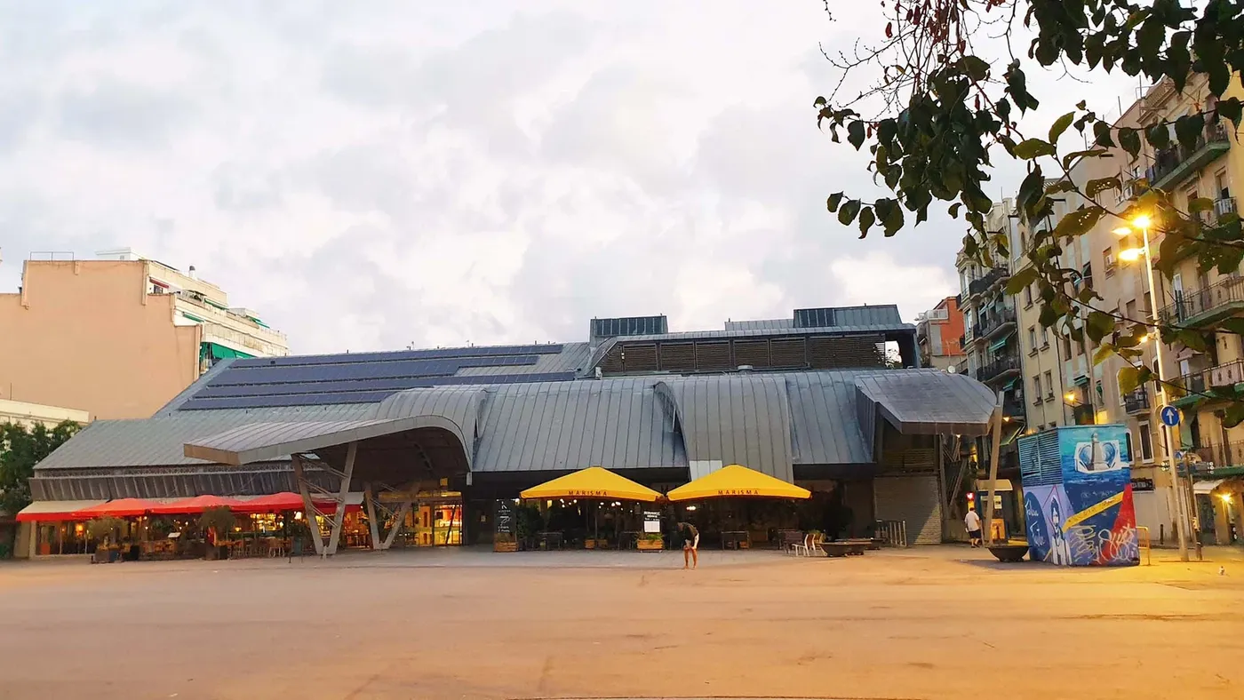 Mercat de la Barceloneta à Barcelone, Espagne