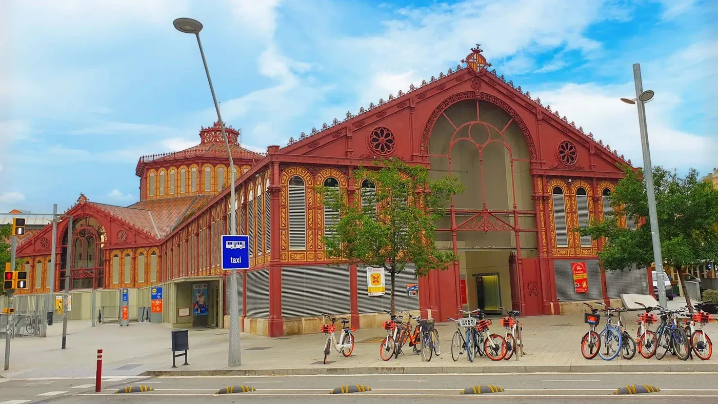 Mercat de Sant Antoni à Barcelone, Espagne