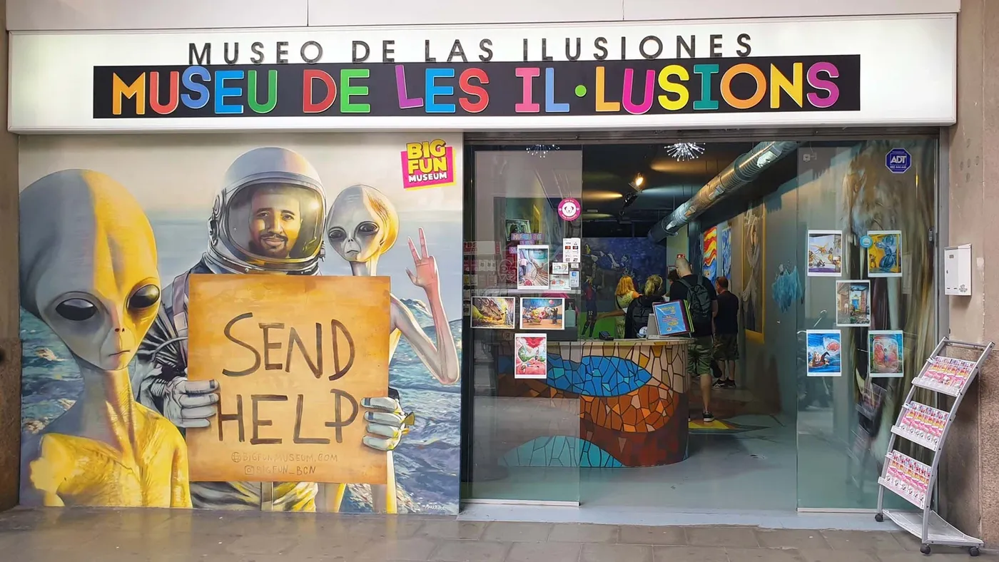 Museu de les Il·lusions à Barcelone, Espagne