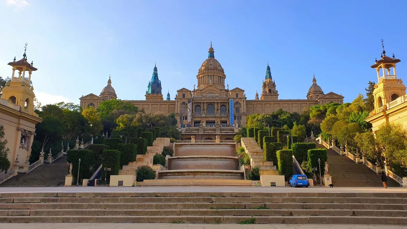 Palau Nacional de Montjuïc à Barcelone, Espagne