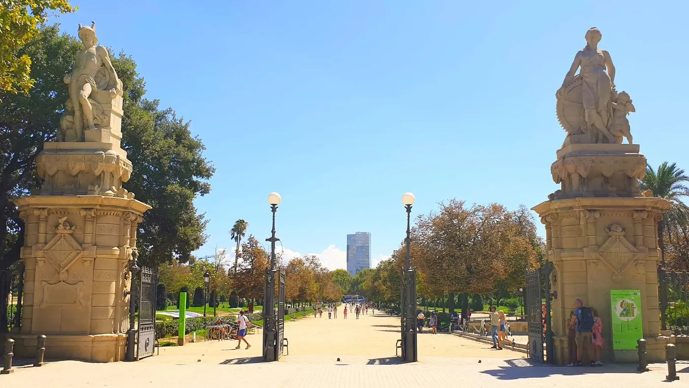Parc de la Ciutadella à Barcelone, Espagne