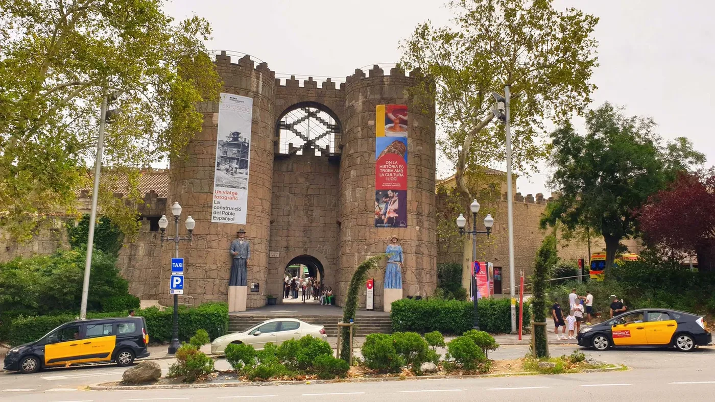 Poble espanyol à Barcelone, Espagne