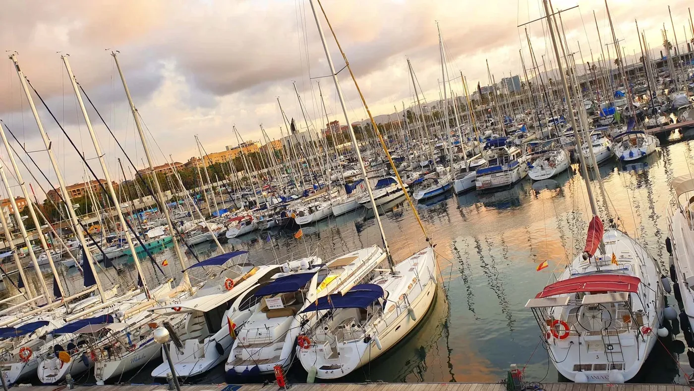 Port Olímpic à Barcelone, Espagne