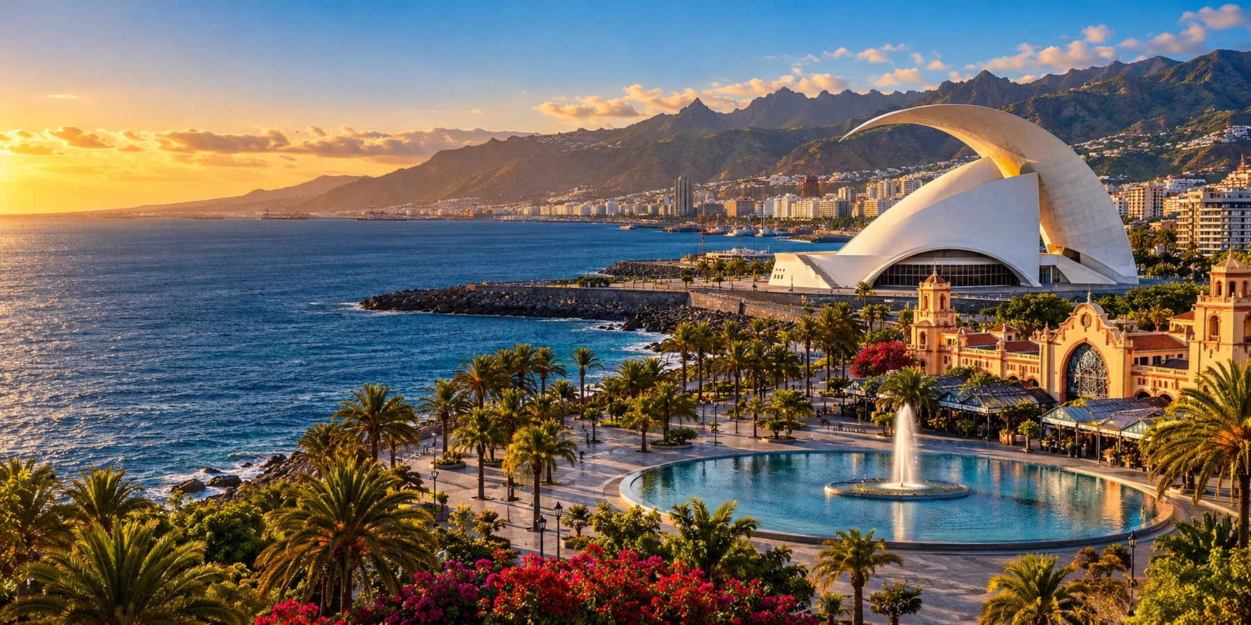 Visiter Santa Cruz de Tenerife : itinéraires numérotés et commentés