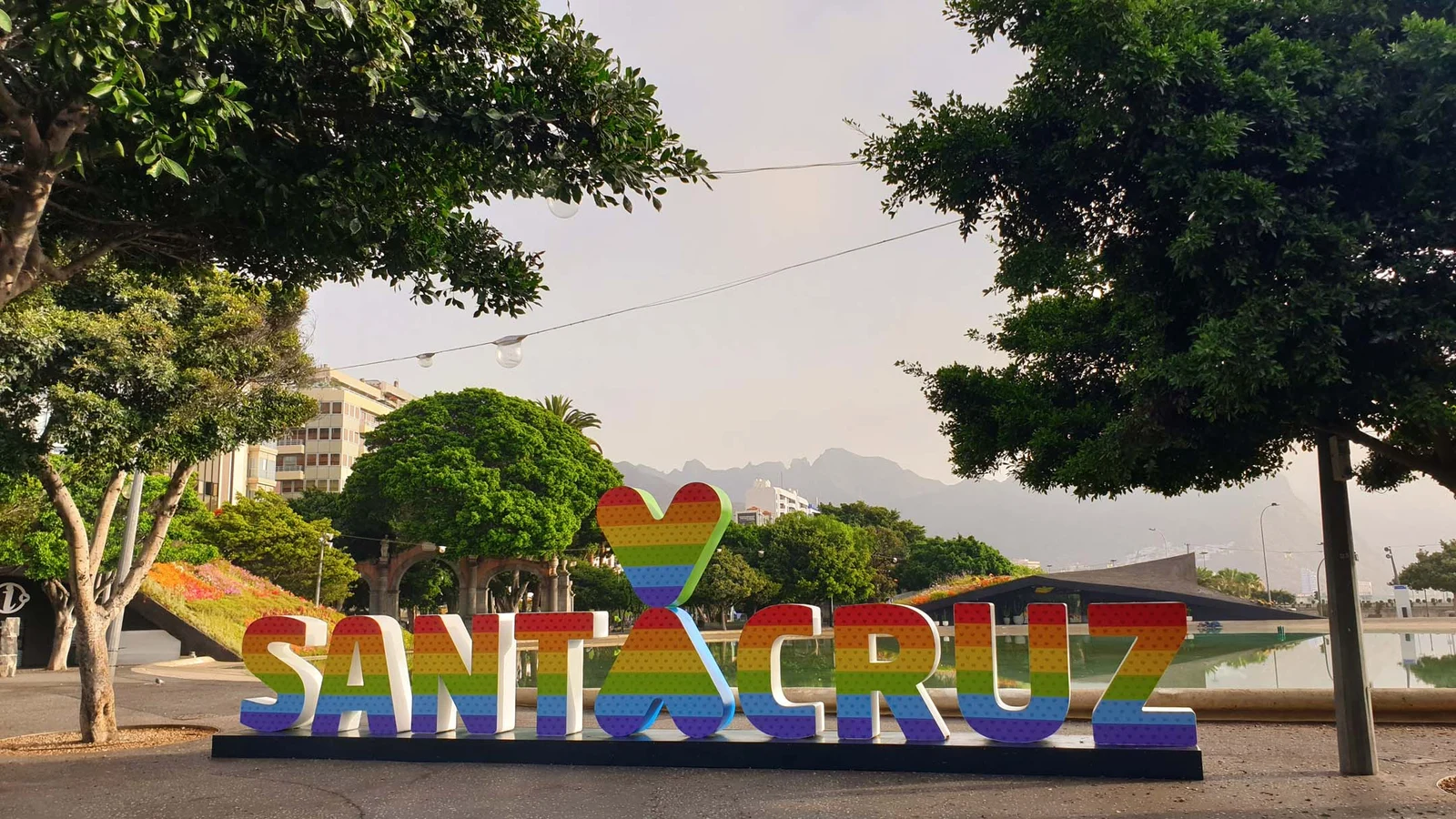 Santa Cruz Sign — Santa Cruz de Tenerife