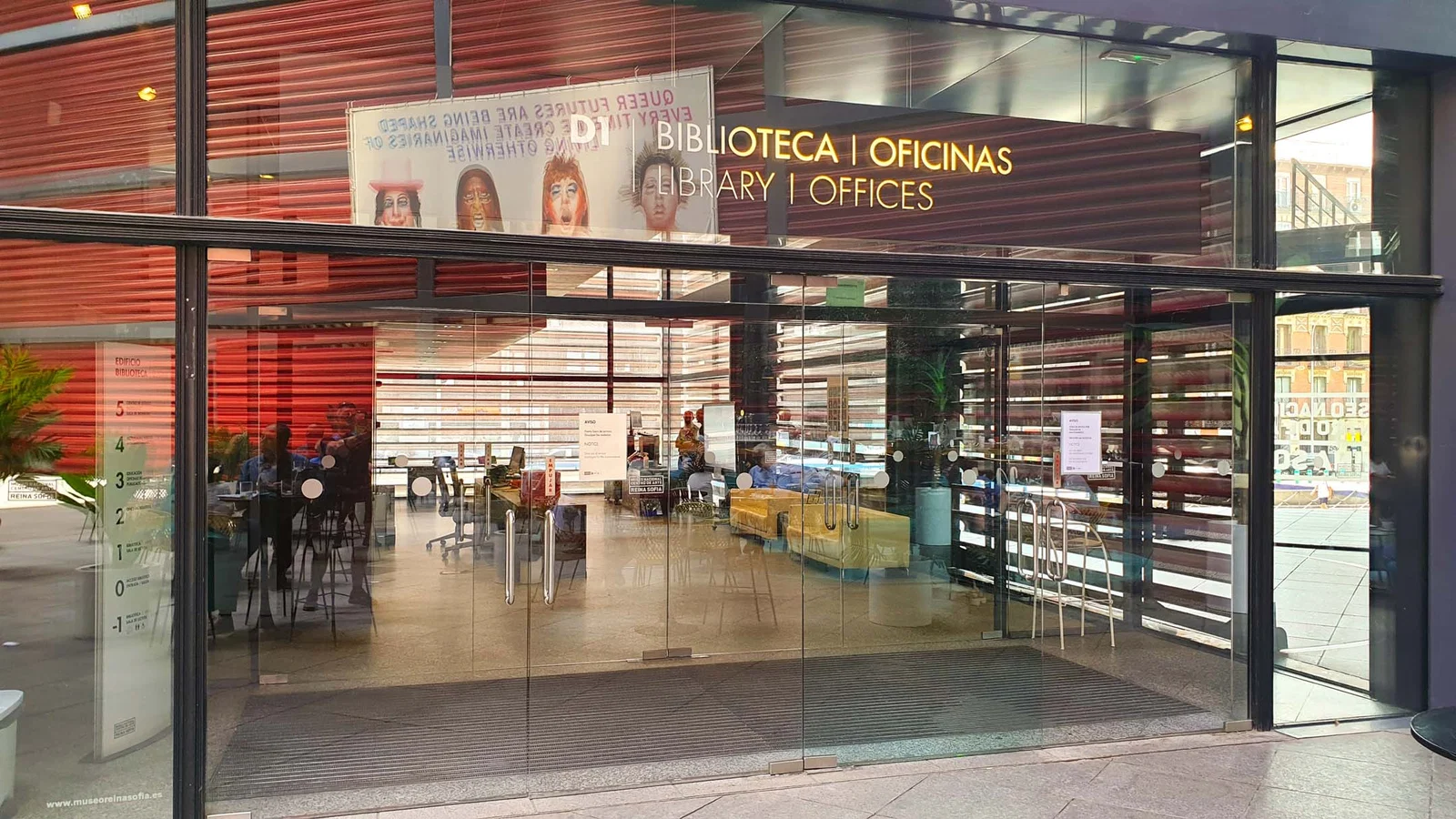 Bibliothèque de Reina Sofía — Madrid