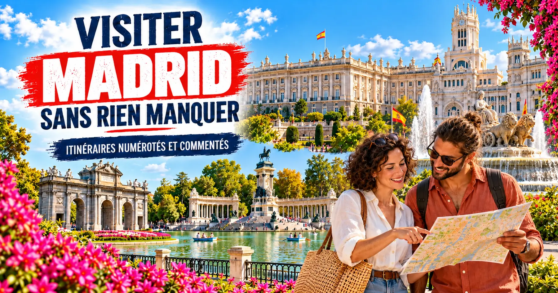 Visiter Madrid : itinéraires numérotés et commentés