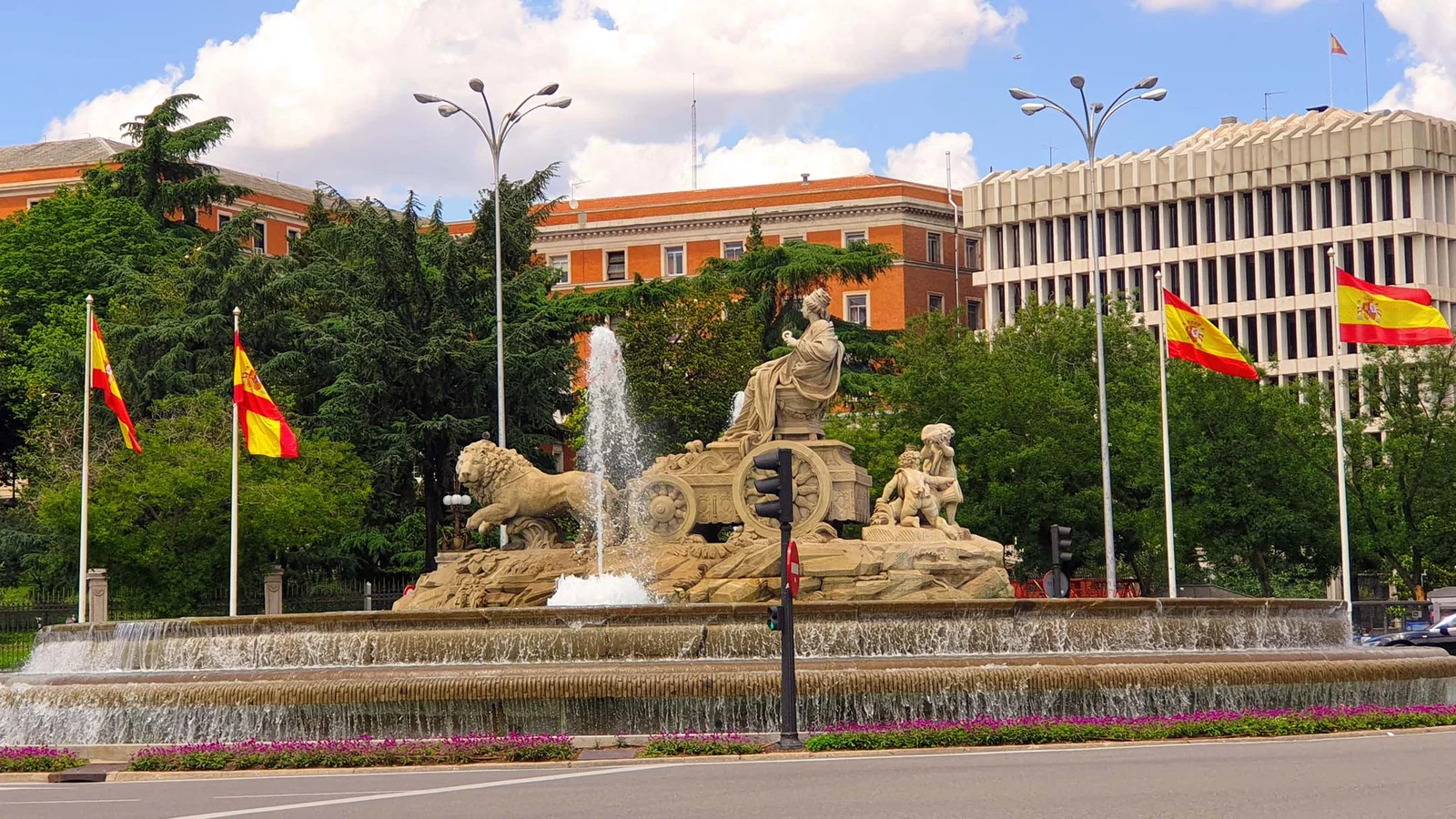 Fontaine de Cibeles — Madrid