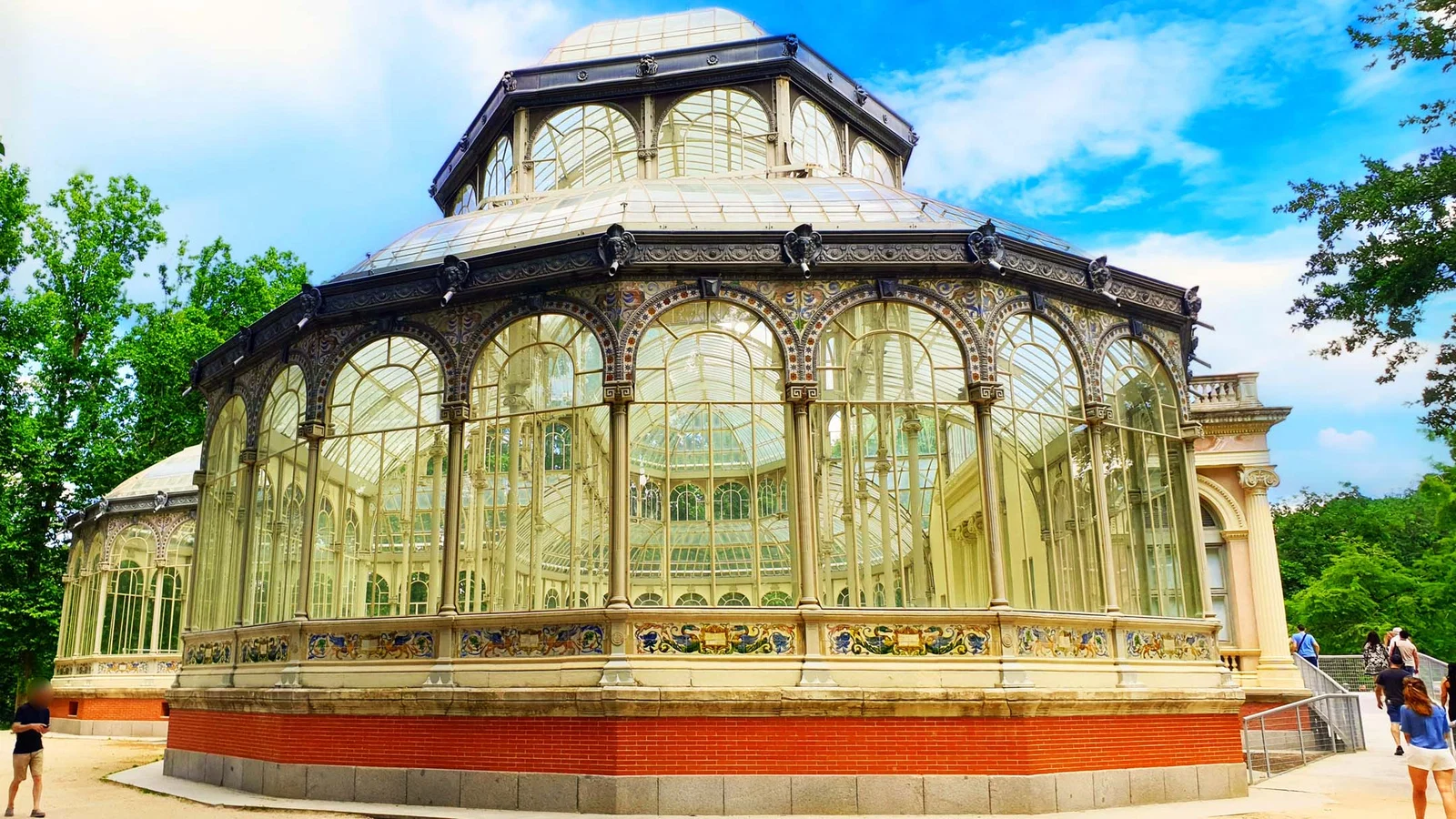 Palais de Cristal — repère extérieur — Madrid
