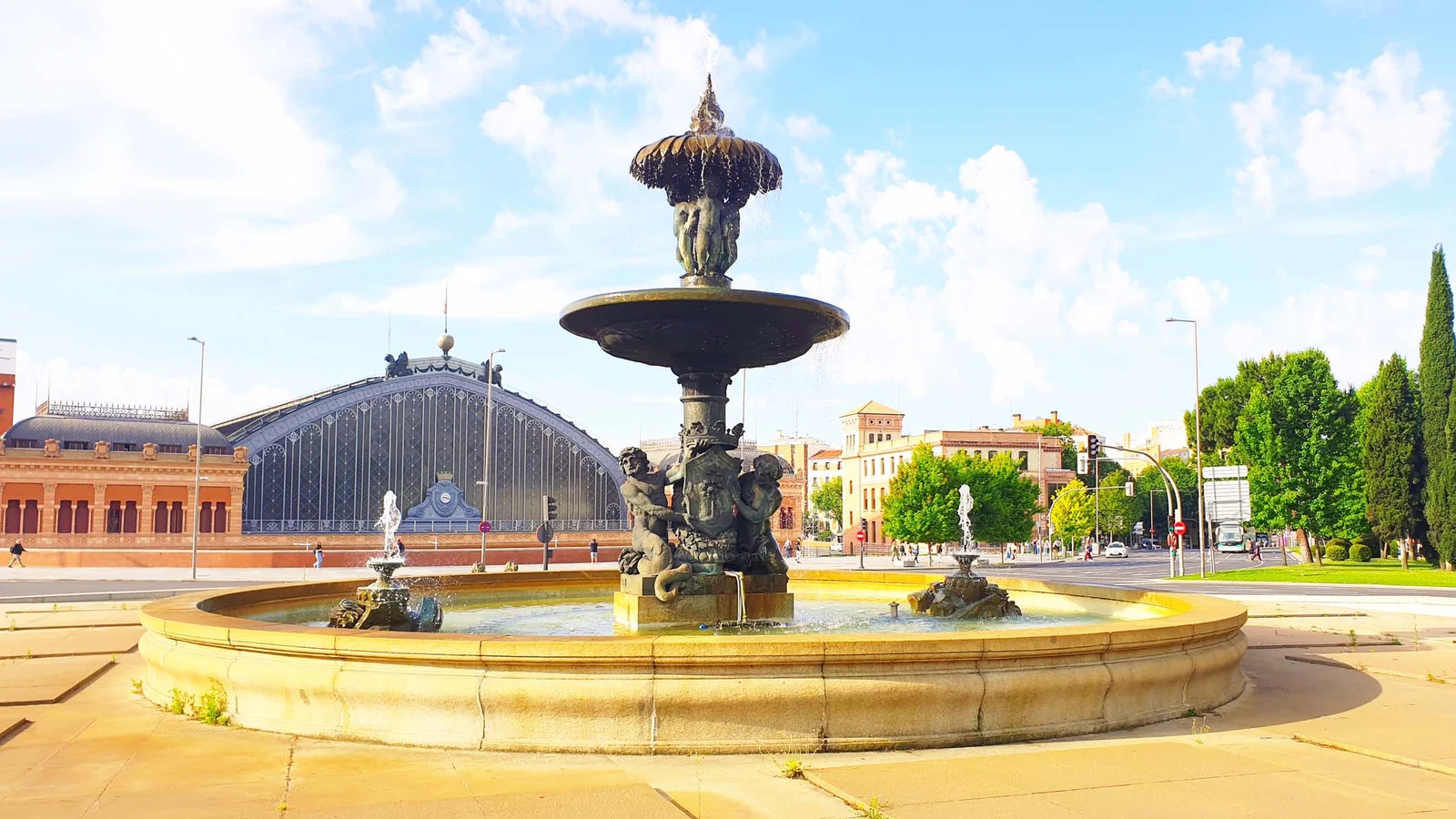 Réplique de la fontaine de l’Artichaut — Madrid