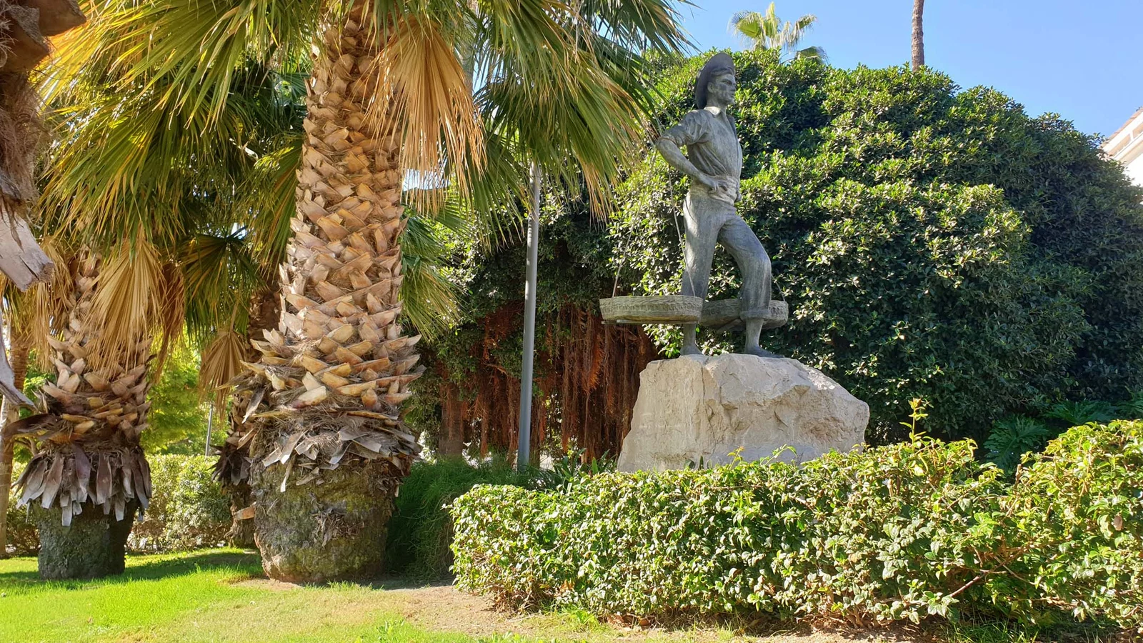 Statue du Cenachero — Malaga