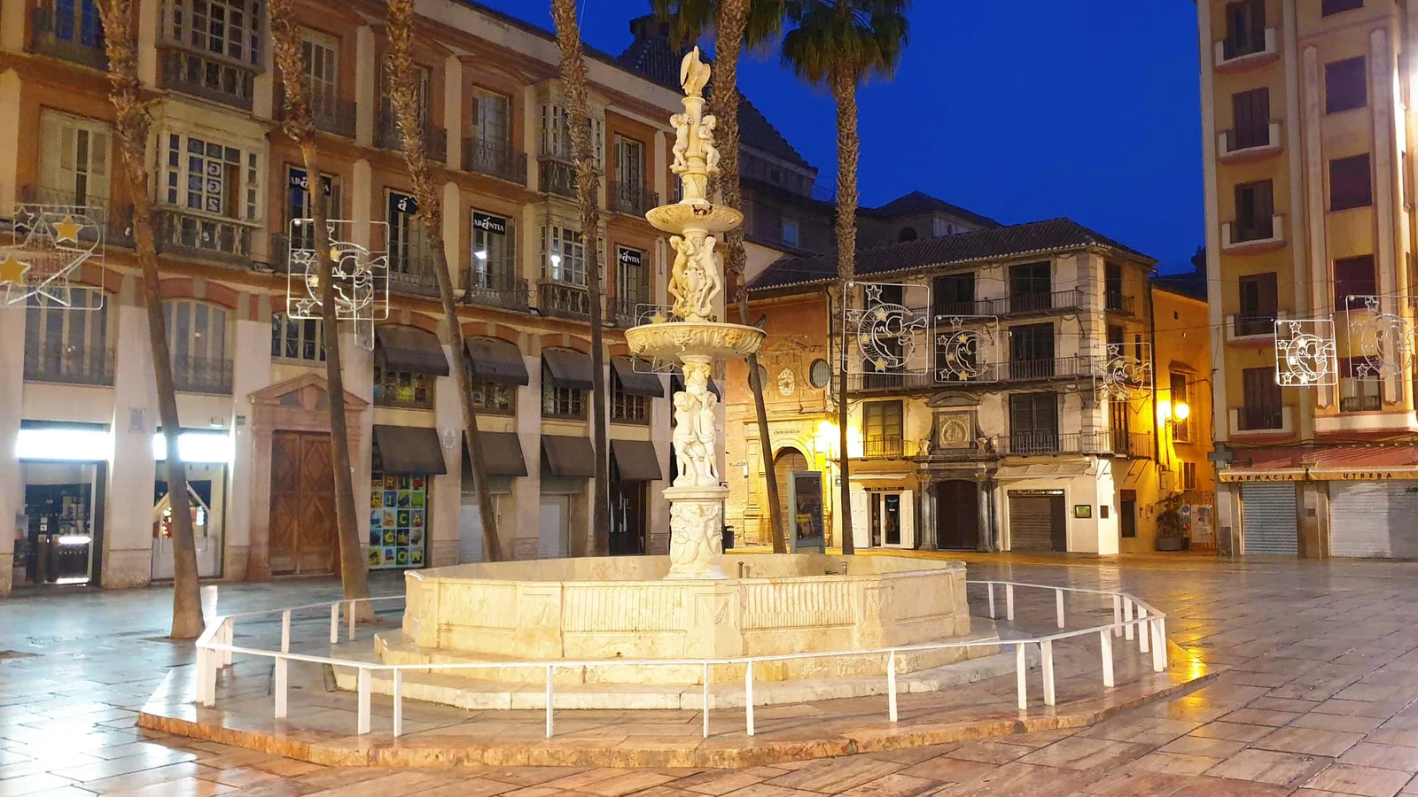 Fontaine de Gênes — Malaga