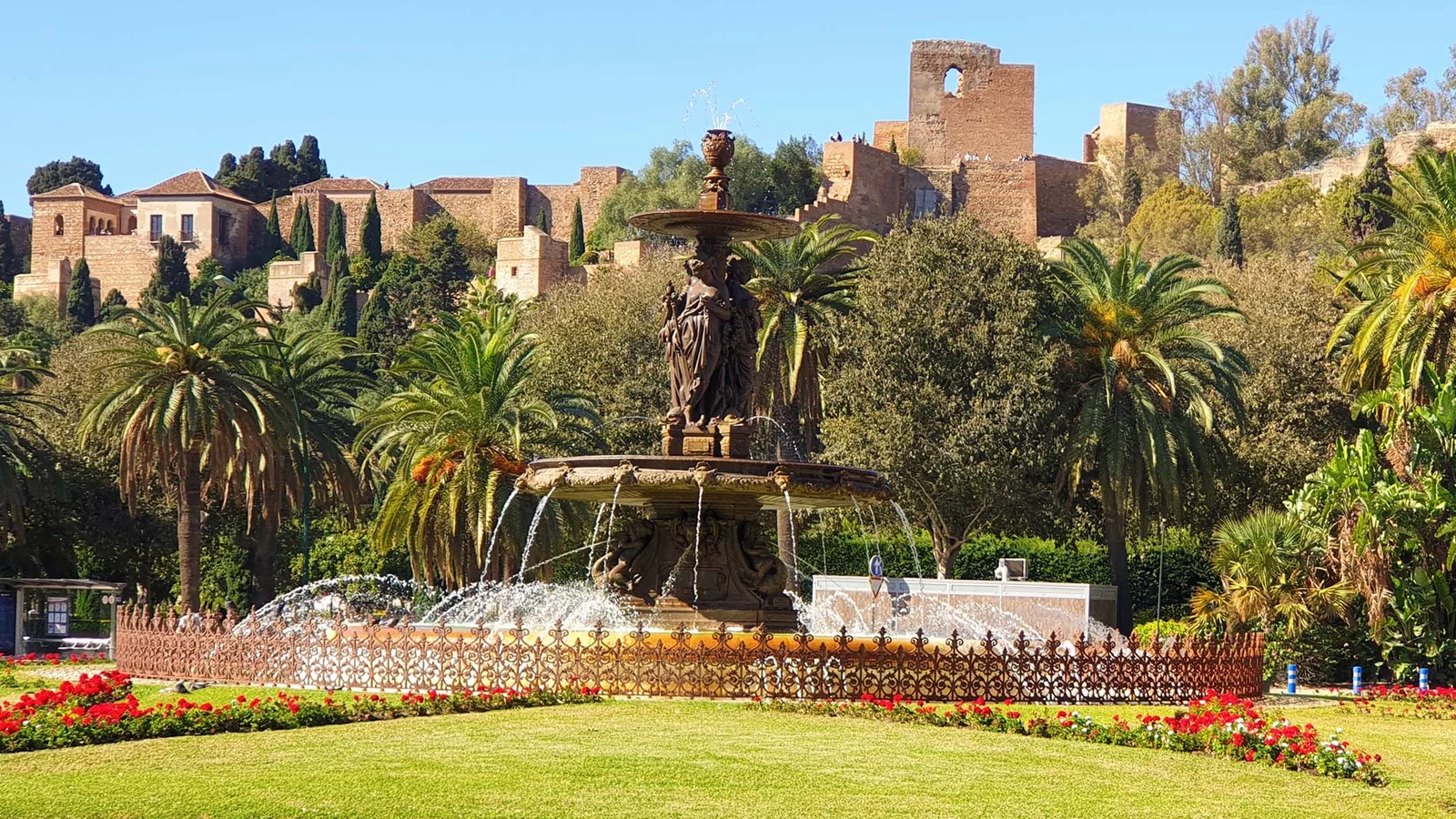 Fontaine des Trois Grâces — Malaga