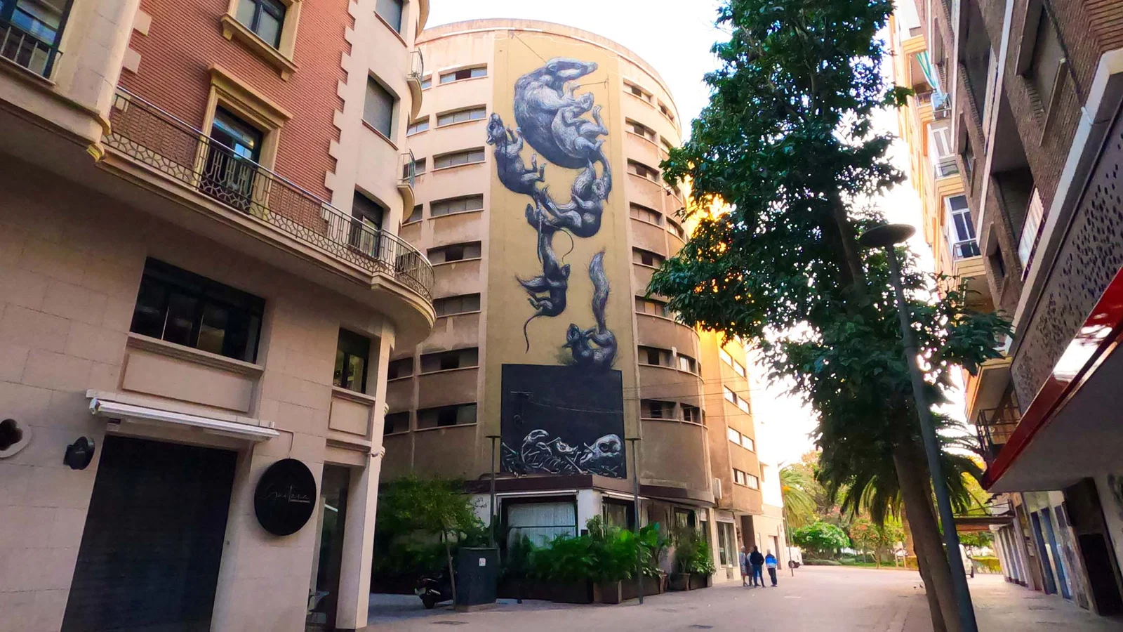 MAUS — art urbain du Soho — Malaga