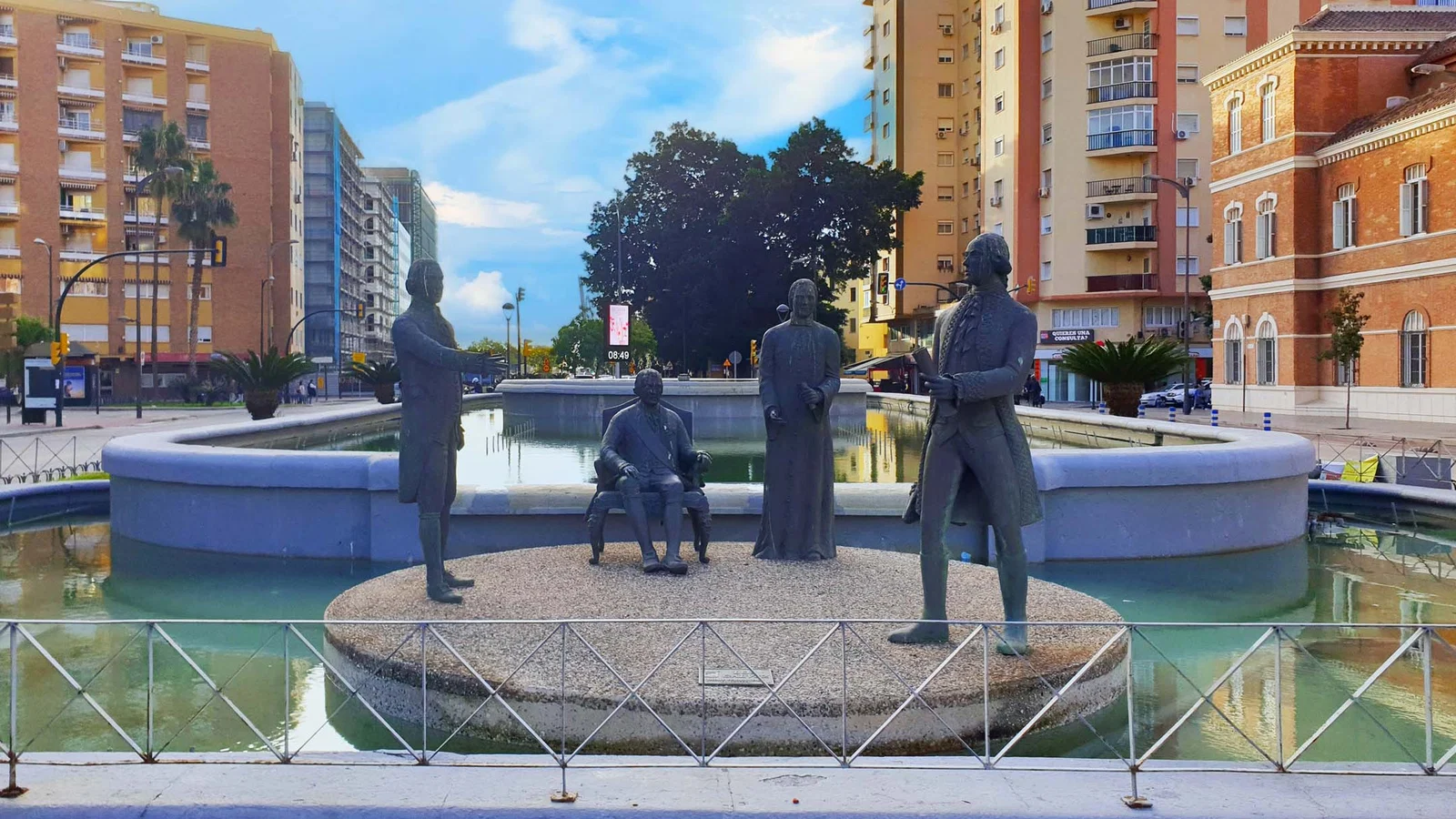 Monument à la famille Gálvez — Malaga