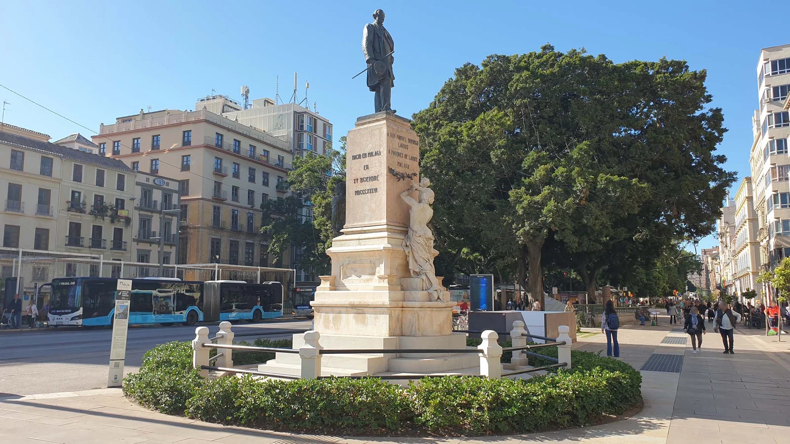 Monument au marquis de Larios — Malaga
