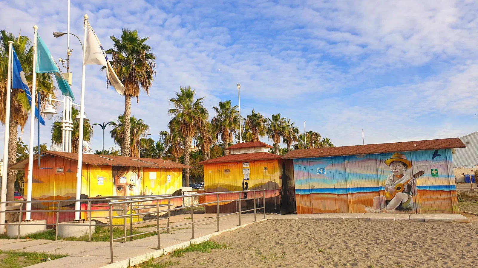 Plage de Huelin — Malaga