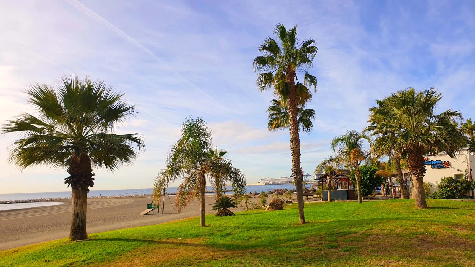 Plage de la Caleta — Malaga