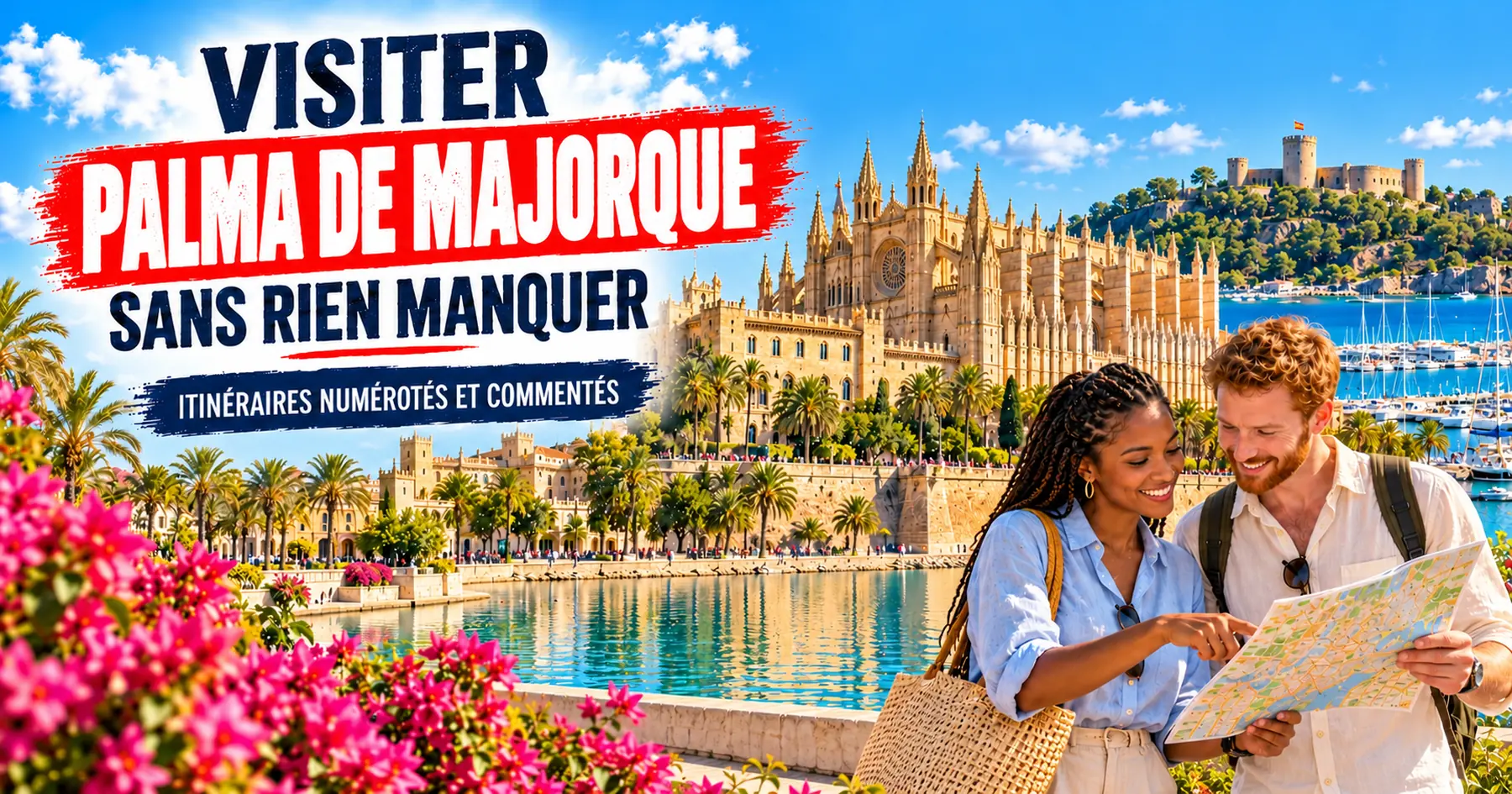 Visiter Palma de Majorque : itinéraires numérotés et commentés