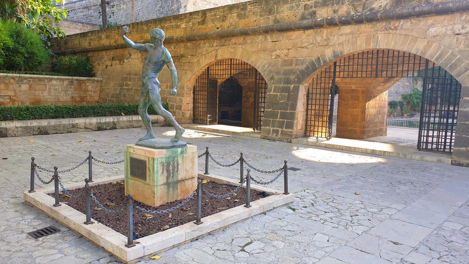 Statue de l’Athlète — Palma de Majorque