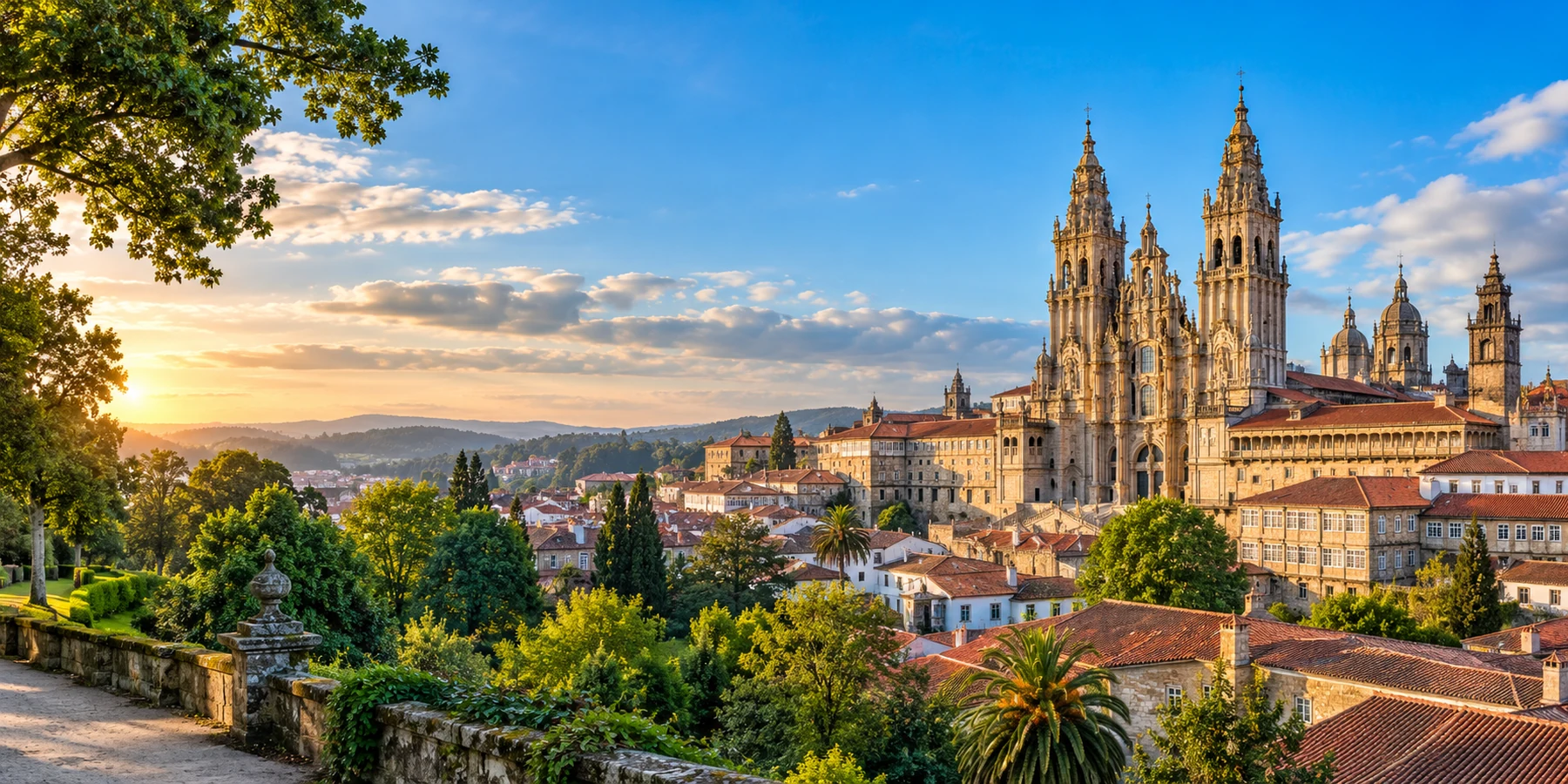 Panorama de Saint-Jacques-de-Compostelle