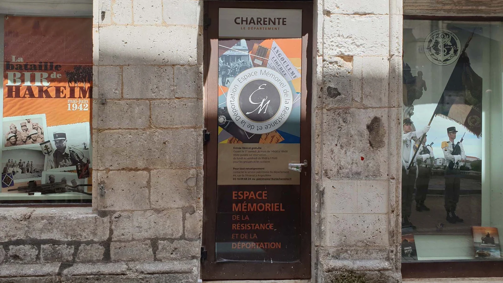 Espace mémoriel de la Résistance et de la Déportation * — Angoulême