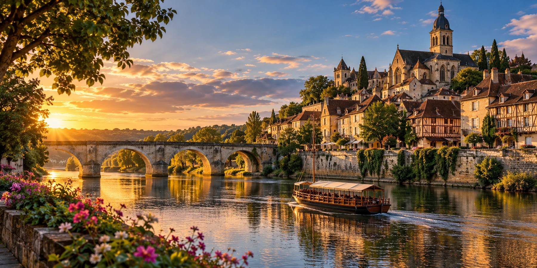 Visiter Bergerac : itinéraires numérotés et commentés