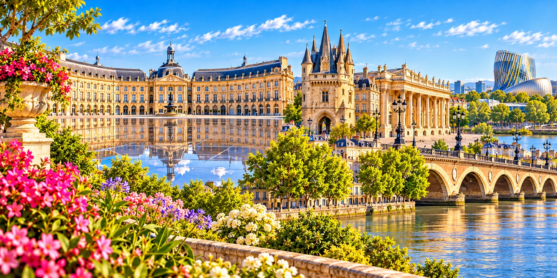 Visiter Bordeaux : itinéraires numérotés et commentés