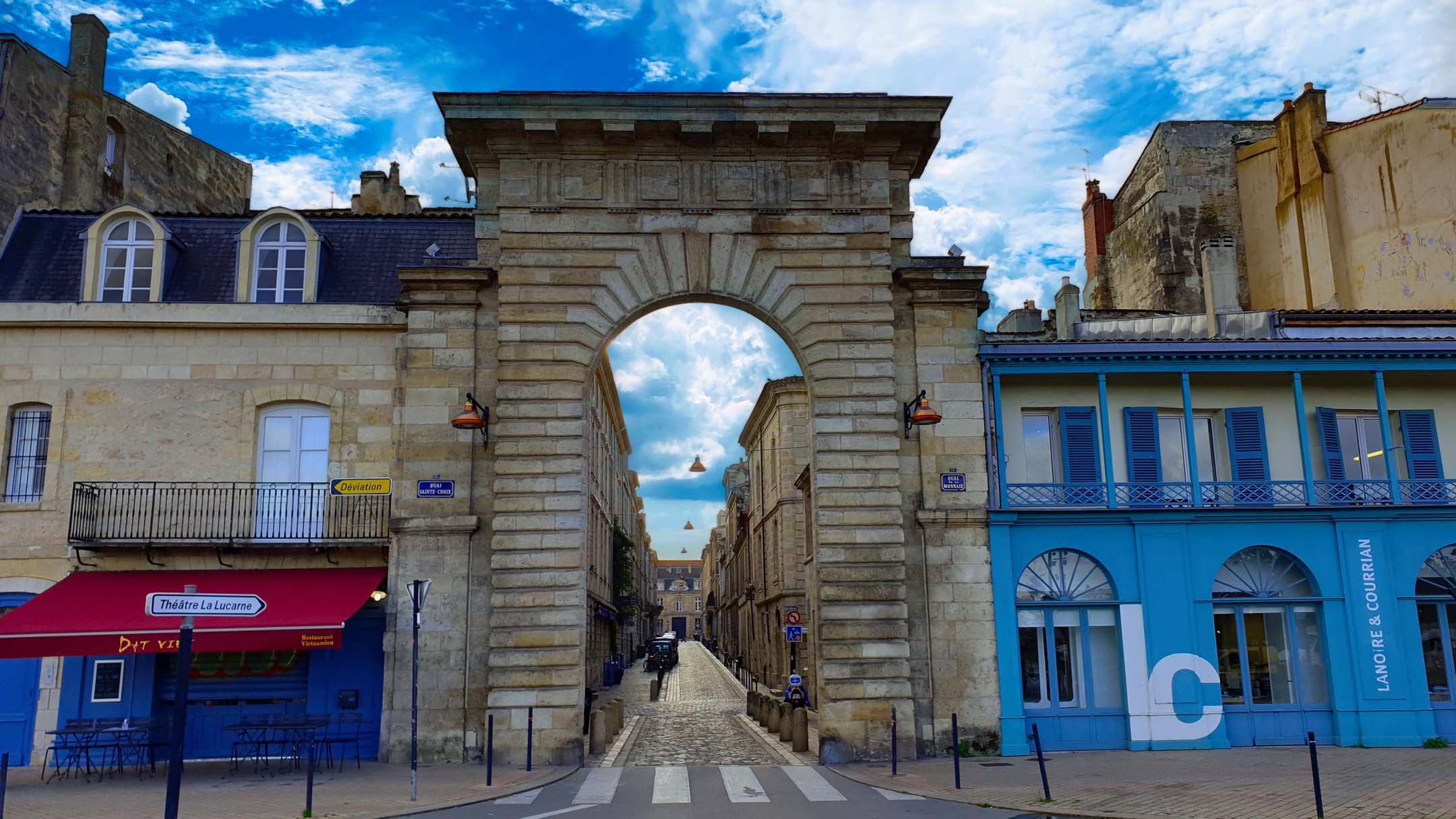 Porte de la Monnaie à Bordeaux