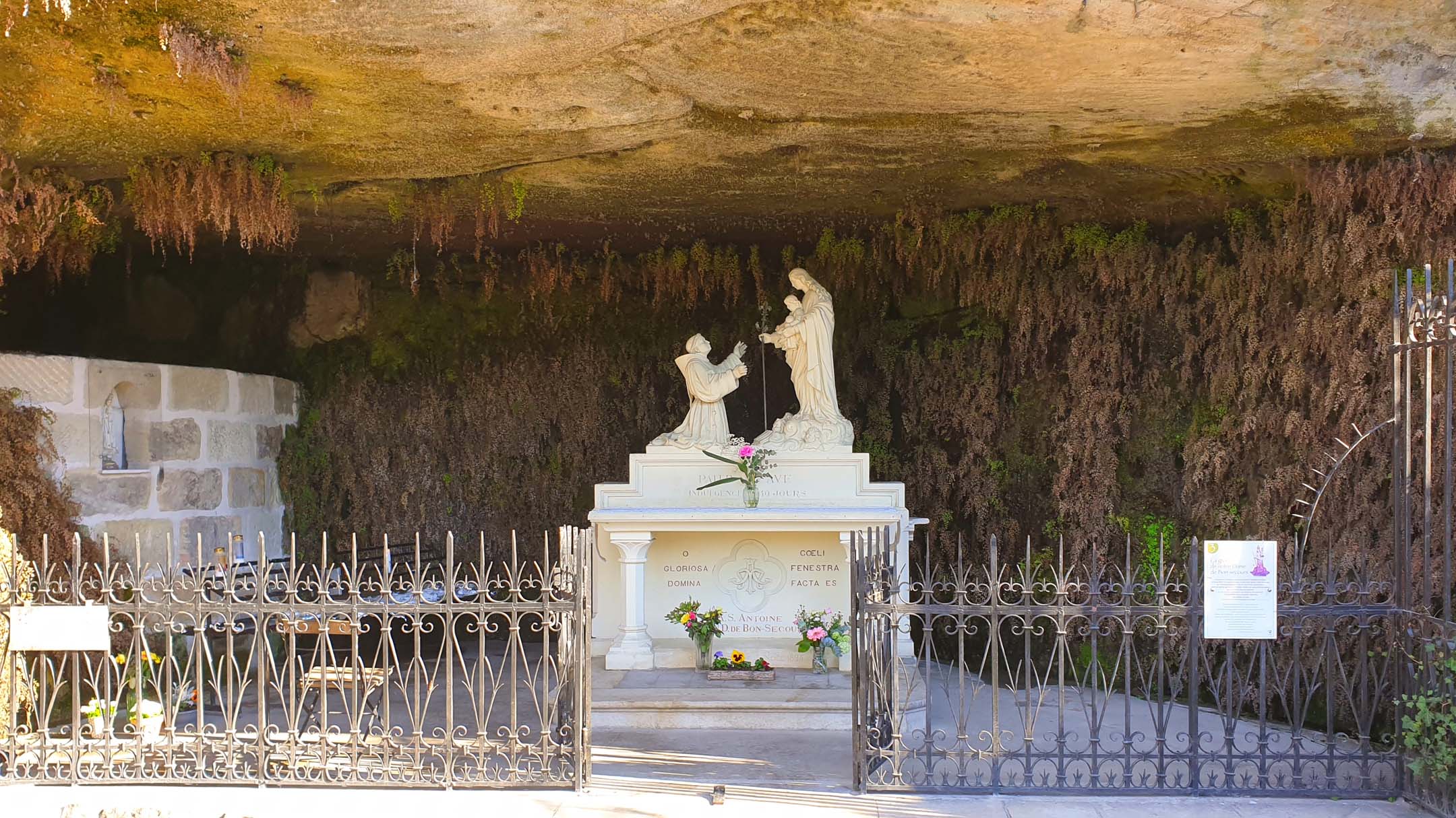La Grotte De Notre Dame De Bon Secours