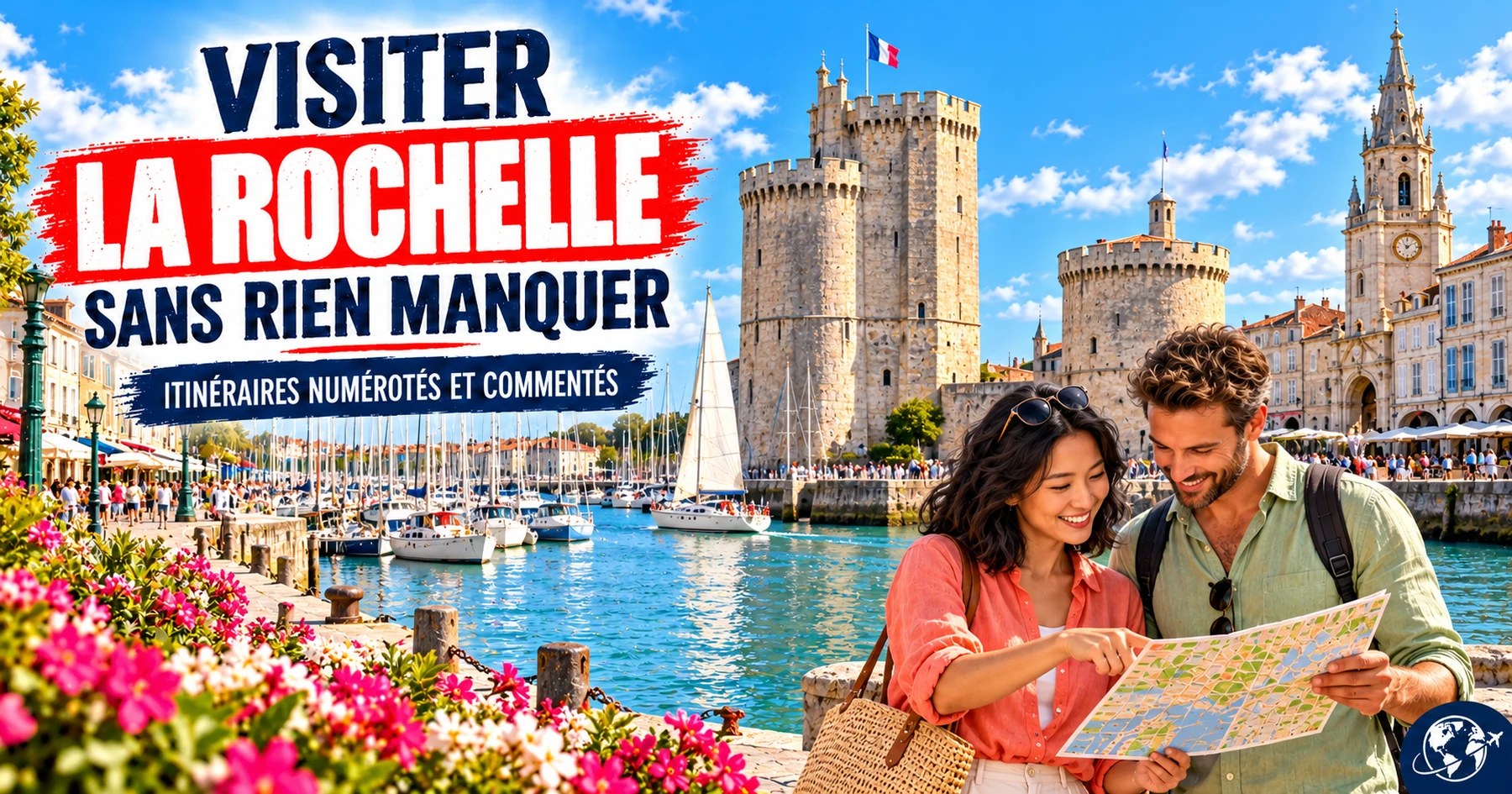 Visiter La Rochelle : itinéraires numérotés et commentés