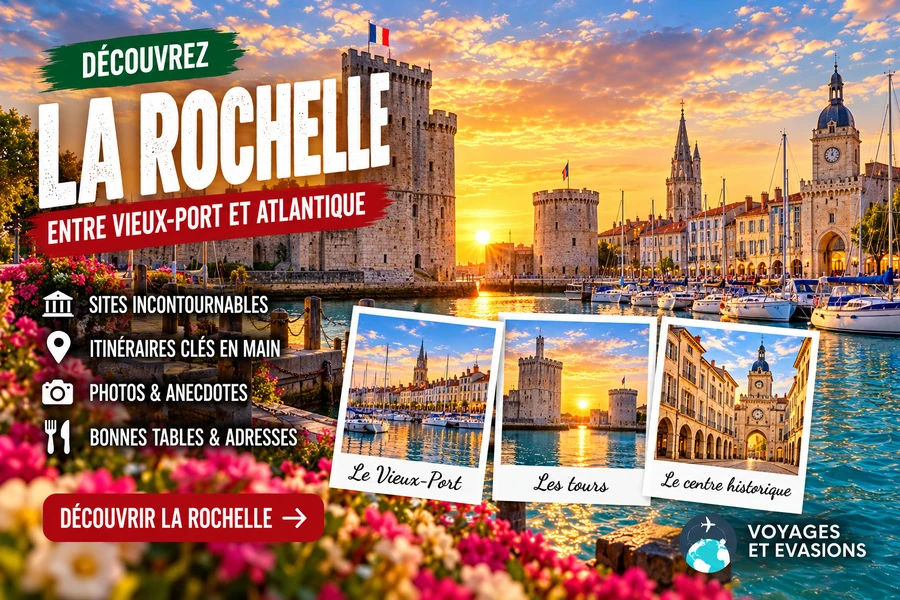 Découvrez La Rochelle : affiche de présentation