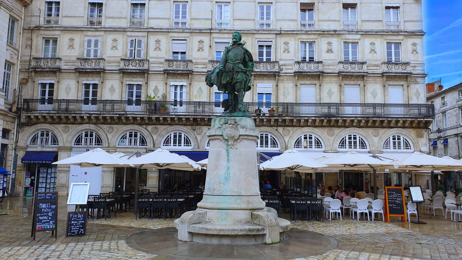Statue Jean Guiton — La Rochelle