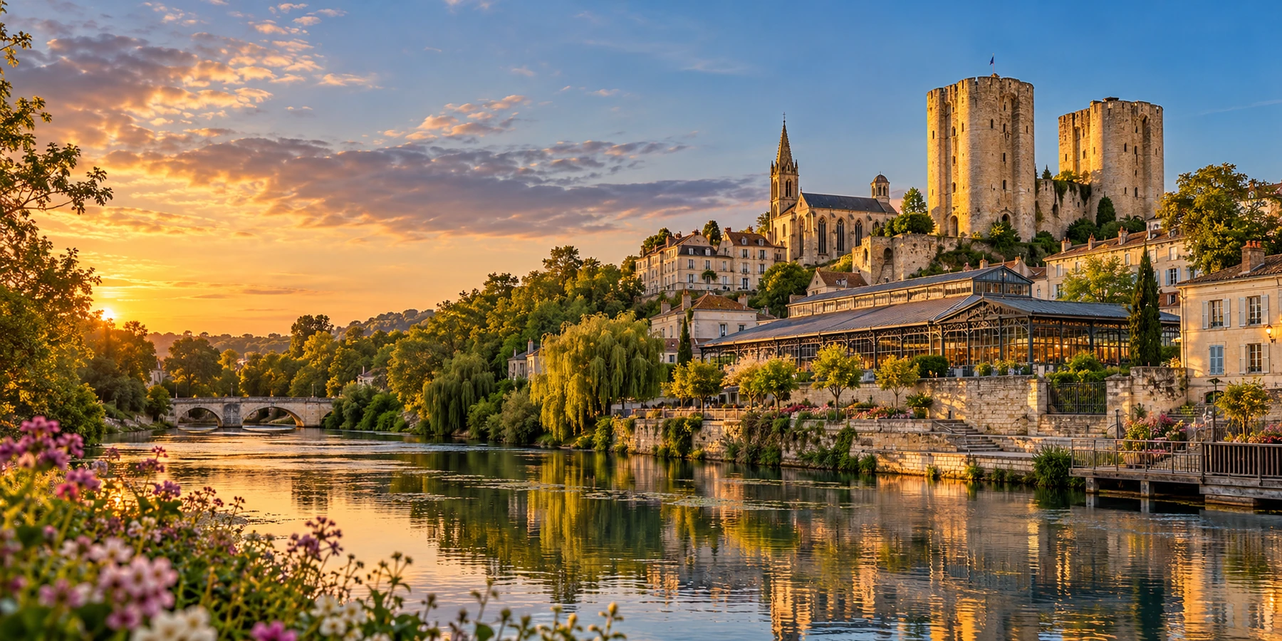 Visiter Niort : itinéraires numérotés et commentés