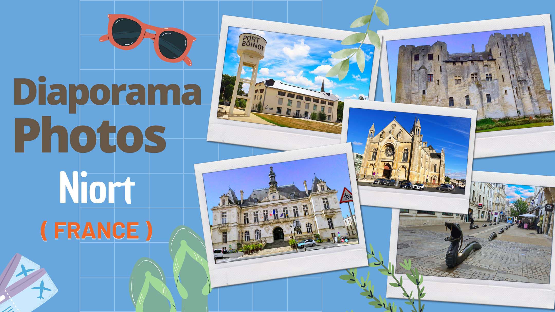 diaporama photos Niort en France