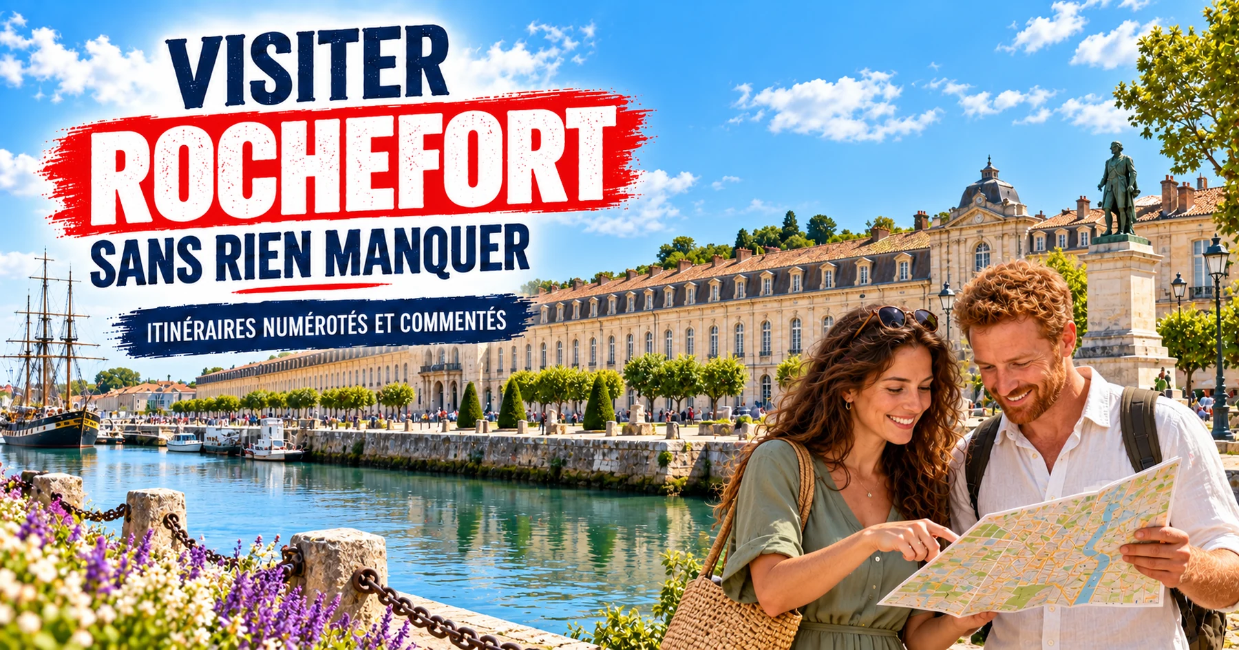 Visiter Rochefort — itinéraires numérotés et commentés