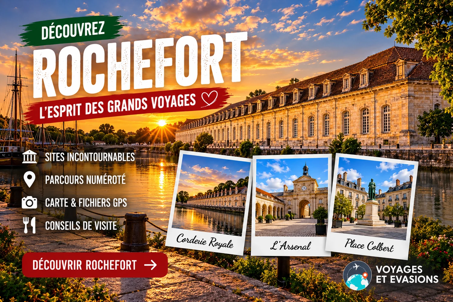 Découvrez Rochefort — VOYAGES ET EVASIONS