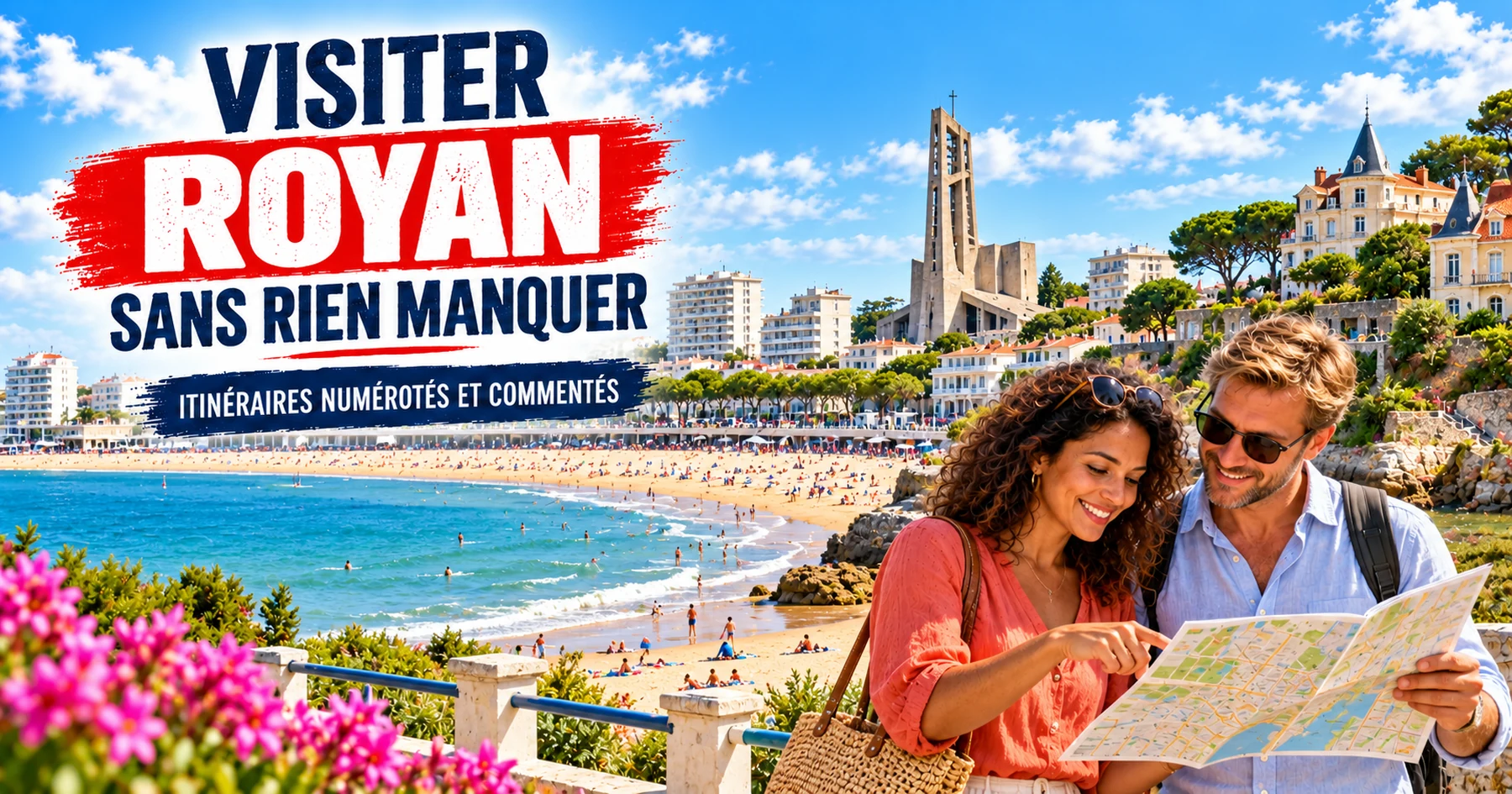 Visiter Royan — itinéraires numérotés et commentés