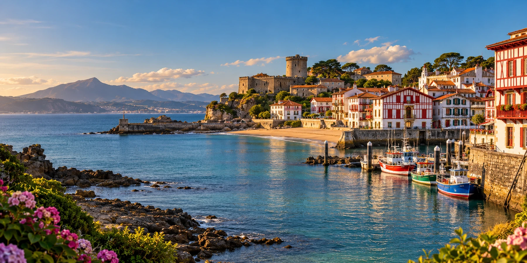 Visiter Saint-Jean-de-Luz : itinéraires numérotés et commentés