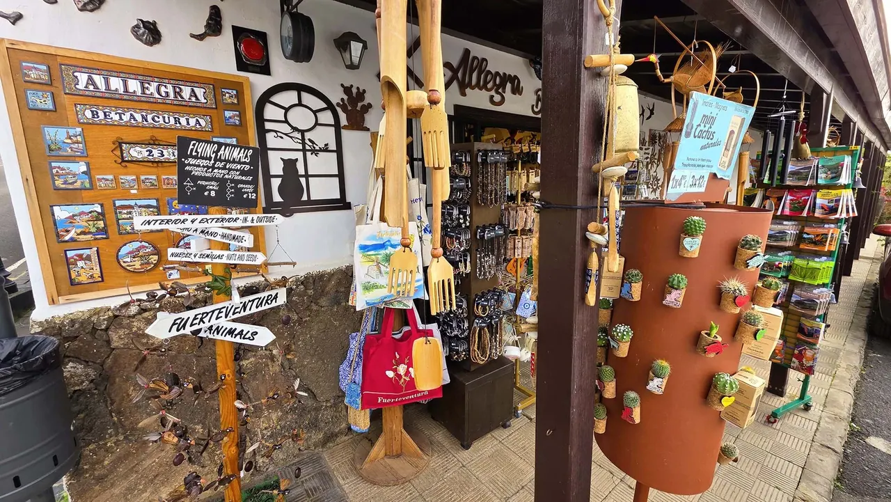 Boutique de souvenirs Allegra — Betancuria