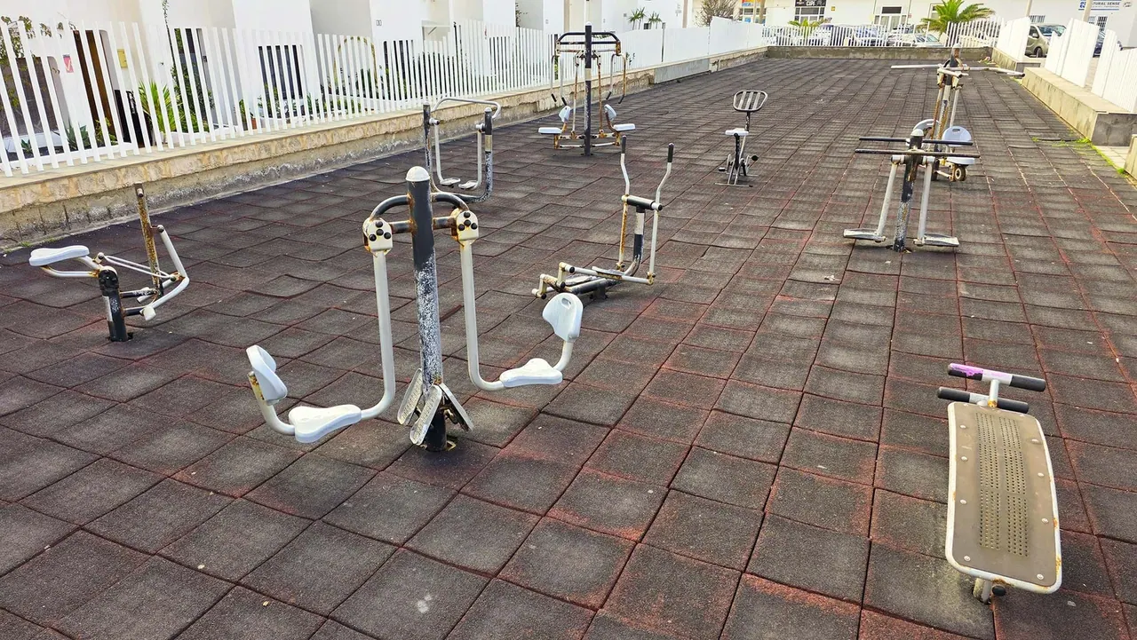 Espace de sport en plein air — Corralejo