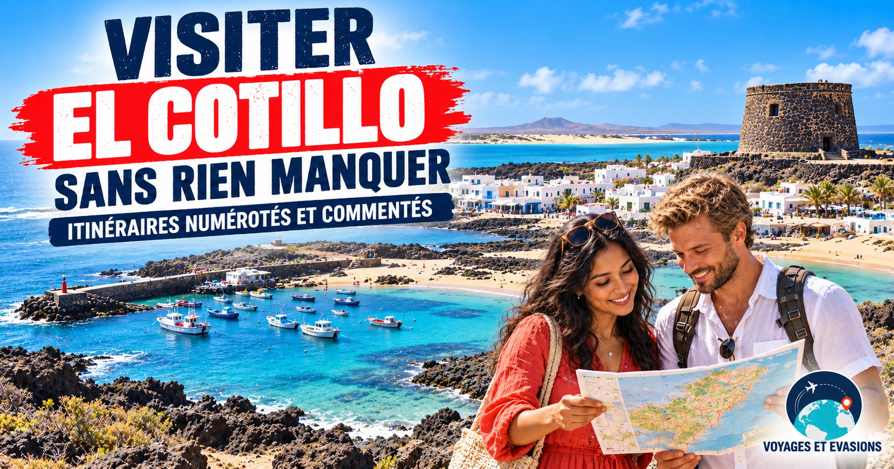 Découvrir El Cotillo — parcours photographié